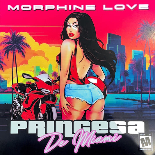 Morphine Love Dion: Princesa De Miami Unsigned Print
